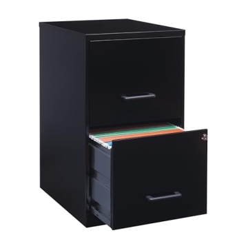Lorell 14341 Vertical File Cabinet, Compact and Stylish