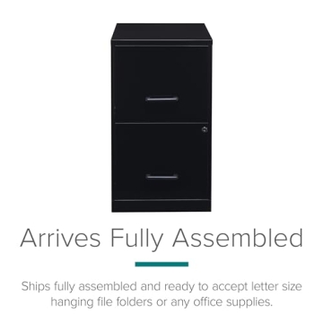 Lorell 14341 Vertical File Cabinet, Compact and Stylish