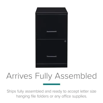 Lorell 14341 Vertical File Cabinet, Compact and Stylish