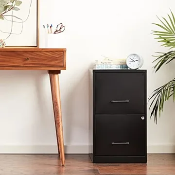 Lorell 14341 Vertical File Cabinet, Compact and Stylish