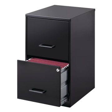 Lorell 14341 Vertical File Cabinet, Compact and Stylish