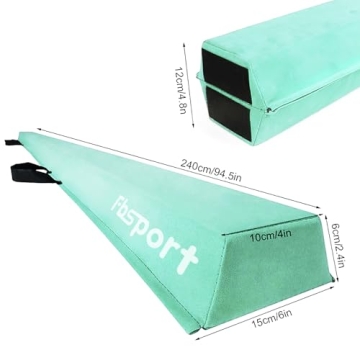 FBSPORT 8ft Balance Beam for Kids Training and Practice