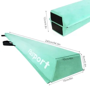 FBSPORT 8ft Balance Beam for Kids Training and Practice