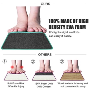 FBSPORT 8ft Balance Beam for Kids Training and Practice