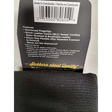 Men's Goat Skin Leather Palm Work Gloves, Water-Resistant HydraHyde, Medium (Wells Lamont 3227) (Extra Large)