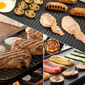 Versatile Cast Iron Griddle Set for Perfect Cooking
