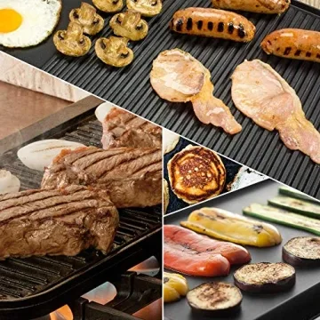 Versatile Cast Iron Griddle Set for Perfect Cooking