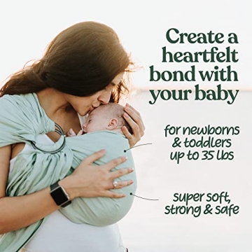 Nalakai Luxury Ring Sling Carrier for Babies in Style