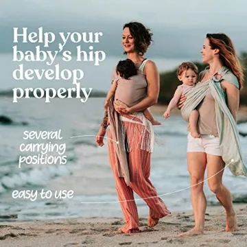 Nalakai Luxury Ring Sling Carrier for Babies in Style