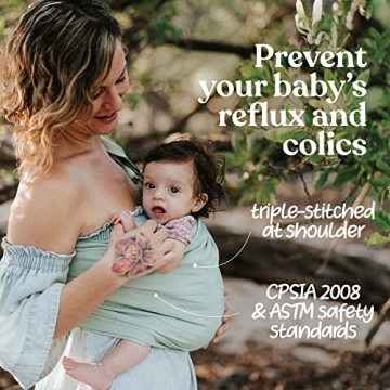 Nalakai Luxury Ring Sling Carrier for Babies in Style