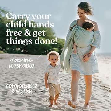 Nalakai Luxury Ring Sling Carrier for Babies in Style
