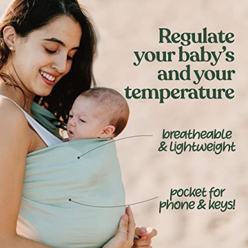 Nalakai Luxury Ring Sling Carrier for Babies in Style