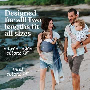 Nalakai Luxury Ring Sling Carrier for Babies in Style