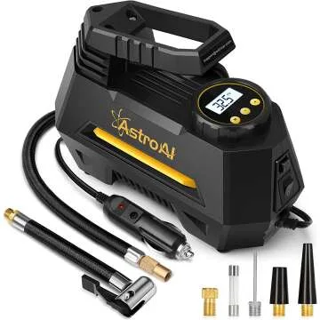AstroAI Tire Inflator - Portable 12V Air Compressor