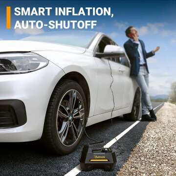 AstroAI Tire Inflator - Portable 12V Air Compressor