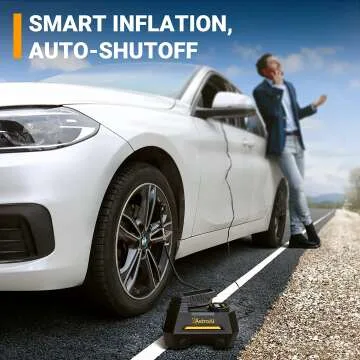 AstroAI Tire Inflator - Portable 12V Air Compressor