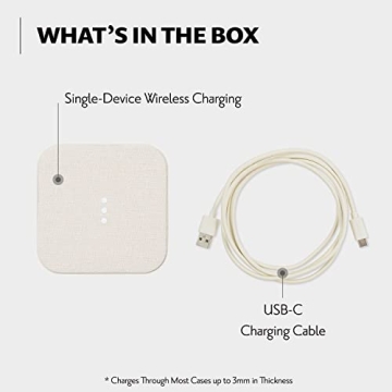 Stylish COURANT Catch:1 Wireless Charging Pad - Qi-Certified