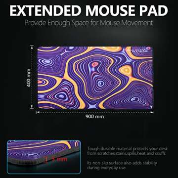 X-Raypad Aqua Control Plus ROB Gaming Mouse Pad, Ultra-High Precision Mouse Pad with Perfect Speed and Control Capability, Consistent X and Y Glide, Designed for Fps Players with Low DPI Requirements