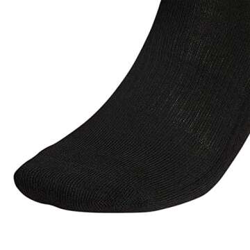 adidas Men's Athletic Cushioned Crew Socks with Arch Support