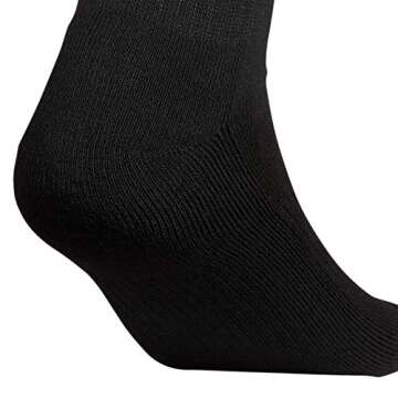 adidas Men's Athletic Cushioned Crew Socks with Arch Support