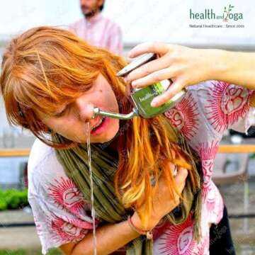 SteloKleen Neti Pot Kit - Unbreakable, Hygienic, Travel Ready