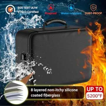 DocSafe 5200°F Fireproof Document Organizer with Lock