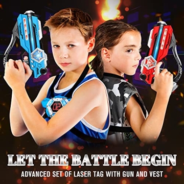 Laser Tag Guns Set for Kids and Teens - Fun Gift Idea