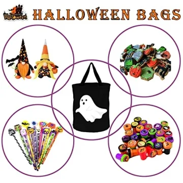 Halloween LED Light Candy Bags for Kids Trick or Treat