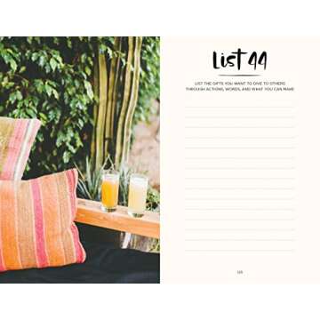 52 Lists for Happiness: Weekly Journaling Inspiration for Positivity, Balance, and Joy (A Guided Self -Love Journal with Prompts, Photos, and Illustrations)