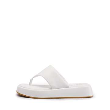 DREAM PAIRS Women Thong Platform Sandals: Stylish, Comfortable Summer Footwear