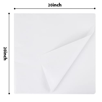 Simetufy Bulk White Tissue Paper for Gift Wrapping and Crafts