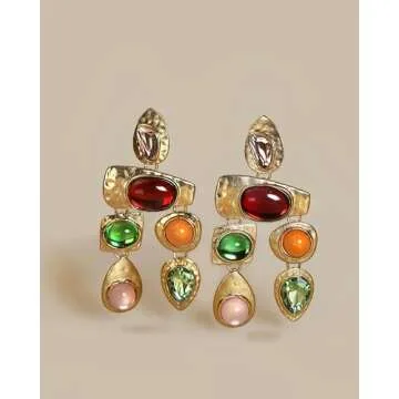 Dangle Earrings for Women Trendy by SNGIA, Boho Jewelry for Women, Dangling Earrings for Women, Big Earrings, Large Earrings for Women, Unique Earrings for Women, Vintage Earrings for Women, Handmade Earrings,