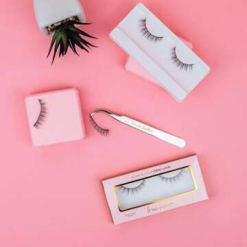 Icona Lashes Eyelash Tweezer - Precision 24K Gold Tool