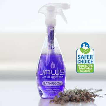 Eco-Friendly JAWS Foaming Bathroom Cleaner Refill Pack