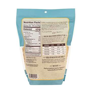 Bob's Red Mill Steel Cut Oats - Healthy Breakfast Option