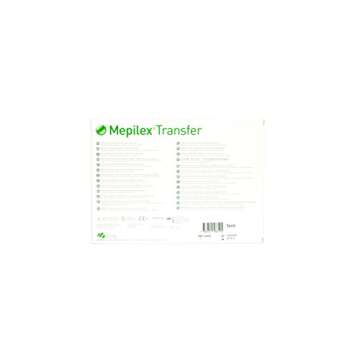 Mepilex Soft Silicone Exudate Transfer Dressing 6"x8"