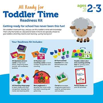 Learning Resources All Ready for Toddler Time Activity Set