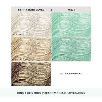 Keracolor Clenditioner MINT Hair Dye - Semi Permanent Hair Color Depositing Conditioner, Cruelty-free, 12 Fl. Oz.