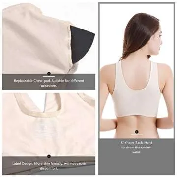 Comfortable Nursing Bra for Maternity and Sleep