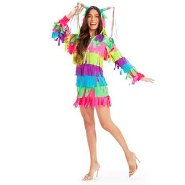 Tipsy Elves Halloween Costumes for Women Adult Hooded Long Sleeve Front Zipper Dress Womens Fun Cost...