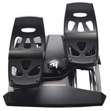 Thrustmaster USB TFRP Professional Flight Rudder Pedals for Simulators