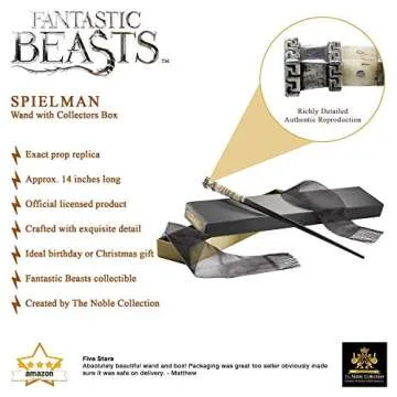 Fantastic Beasts Spielman’s Wand - 14in Collector's Replica