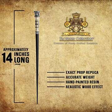 Fantastic Beasts Spielman’s Wand - 14in Collector's Replica