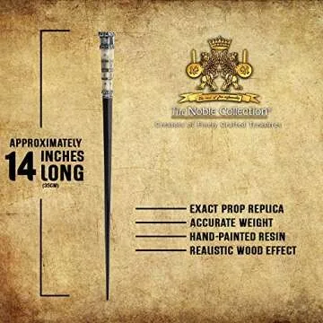 Fantastic Beasts Spielman’s Wand - 14in Collector's Replica