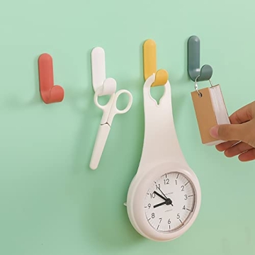 12 Pack Adhesive Decorative Wall Hooks for Home