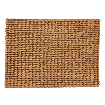 Saro Lifestyle Gold Woven Placemat Set 15 Inch Round