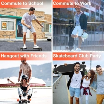 WOWGO Electric Skateboard - Fast, Versatile E-Longboard