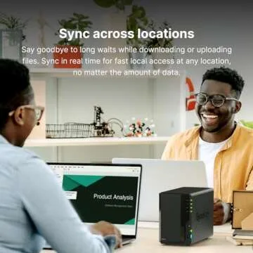 Synology DS223 Diskless NAS - Secure & Centralized Data Storage