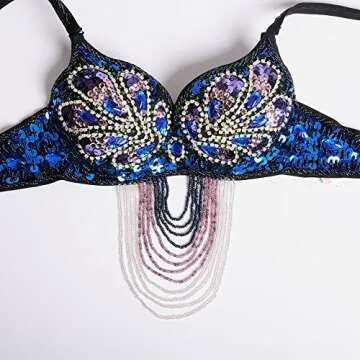 Stunning Belly Dance Costume Set for Women