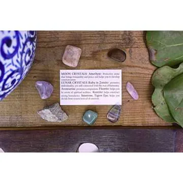 PISCES Zodiac Gemstone Kit Moon in Pisces Crystal Kit Pisces Stones Healing Crystal Set Healing Gemstones Complete Zodiac Moon in Pisces Set
